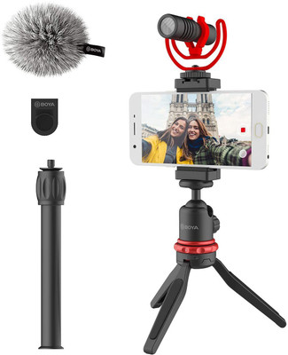 BOYA BY-VG330 Cardioid Shielded cable Microphone With mini tripod