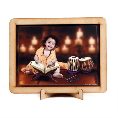 Nexat MDF Table Photo Frame(Brown, 1 Photo(s), MEDIUM)