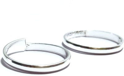 Shree Shobha Collection Plain Silver Toe Ring Set