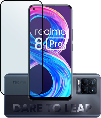 MobileBukket Edge To Edge Tempered Glass for Realme 8 Pro(Pack of 1)