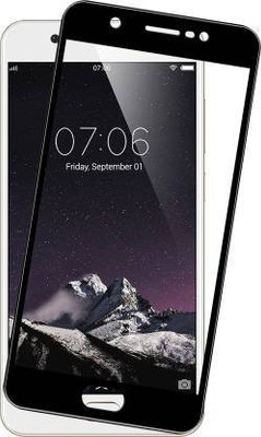 kentop Edge To Edge Tempered Glass for VIVO Y69 + 1714(Pack of 1)