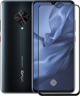 kentop Edge To Edge Tempered Glass for VIVO S1 PRO + 1920(Pack of 1)
