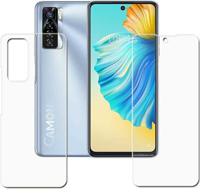DOWRVIN Front and Back Tempered Glass for TECNO CAMON 17 PRO(Pack of 1)