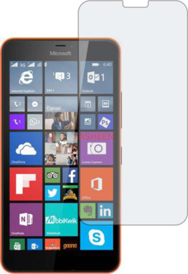 Fasheen Tempered Glass Guard for MICROSOFT LUMIA 640 XL LTE DUAL SIM (Flexible Shatterproof)(Pack of 1)