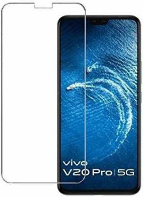 kentop Tempered Glass Guard for VIVO V20 Pro + 2020(Pack of 1)