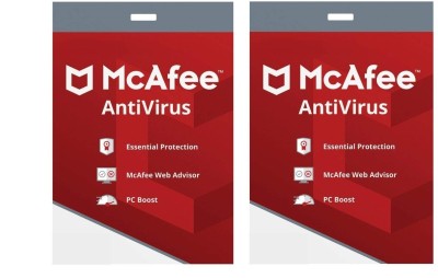 McAfee Anti-virus 2 User 1 Year(Voucher)