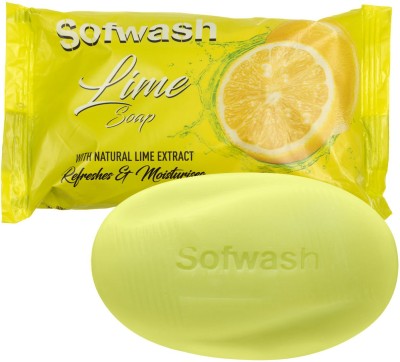 sofwash LEMON SOAP (pack of 10 X 100gm)(10 x 100 g)