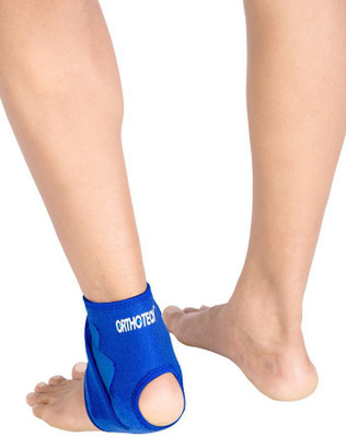 Orthotech Ankle Support With Straps Ankle Support(Blue)
