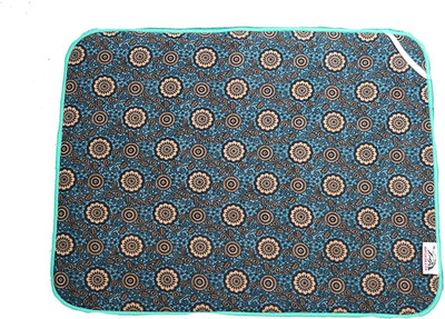 Casanest Rectangular Pack of 1 Table Placemat(Multicolor, Microfibre)
