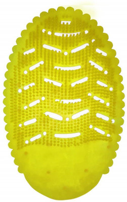 qthinfra Fragrances Urinal Screen Mat Yellow Lemon Mat Toilet Cleaner(6 x 0.17 Wipes)