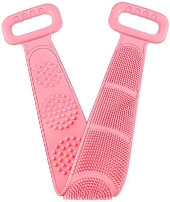 Wonder Work Back scrubber for bathing, Double Side Bathing Brush for Skin Deep Cleaning Massage Belt