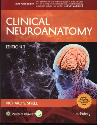 Clinical Neuroanatomy with the Point Access Scratch Code(English, Paperback, Snell Richard S)