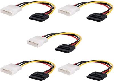 NetFit Power Sharing Cable 0.1 m Sata Power Cable 5pcs