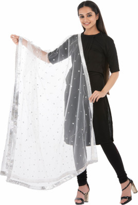Traditions Bazaar Net Embellished Women Dupatta