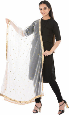 Traditions Bazaar Net Embellished Women Dupatta
