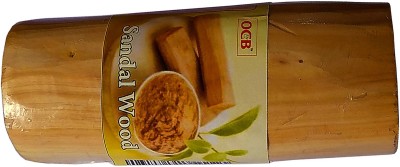 OCB Best Natural Sandalwood Stick/Chandan Stick(One Piece wood 200g to 220g) for Pooja, Face, Brown Color(200 g)