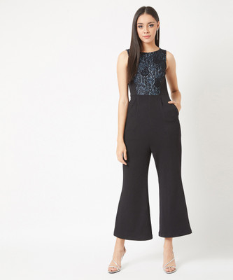 Miss Chase Embroidered Women Jumpsuit