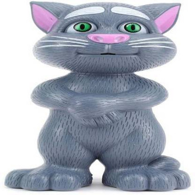 Tenmar Talking Tom Cat with Intelligent touch & wonderful voice Recording (Multicolor) (Multicolor)(Multicolor)