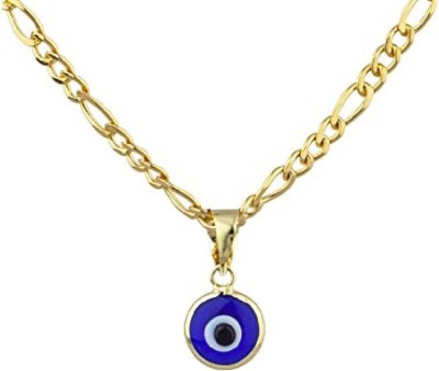 RATAN BAZAAR Evil Eye Stone Pendant Protection Evil For unisex Gold-plated Crystal Stone Pendant