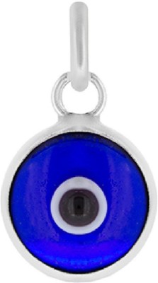 KUNDLI GEMS Evil Eye Stone Pendant Protection Evil For unisex Silver Crystal Stone Pendant