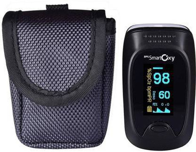 BPL Medical Technologies Smart Oxy Fingertip Pulse Oximeter Pulse Oximeter (Black & White) Pulse Oximeter(Black & White)