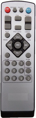 ZEDDY Remote Compatible for Home Theater INTEX, IBELL, ONIX, MITSUN Remote Controller(Silver)
