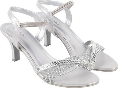 METRO Women Silver Heels