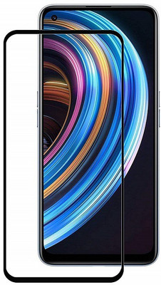 Bodoma Edge To Edge Tempered Glass for Realme X7 Max 5G(Pack of 1)