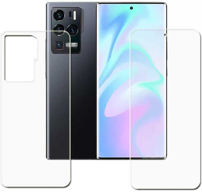 DOWRVIN Front and Back Tempered Glass for ZTE AXON 30 ULTRA 5G(Pack of 1)