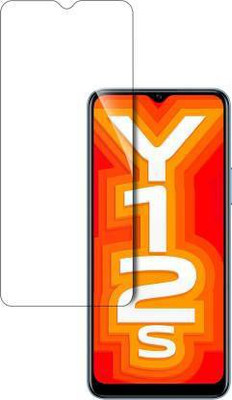 kentop Tempered Glass Guard for VIVO Y12s 2021 + V2069(Pack of 1)
