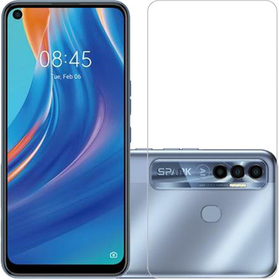 HOBBYTRONICS Tempered Glass Guard for TECNO SPARK 7 PRO(Pack of 1)
