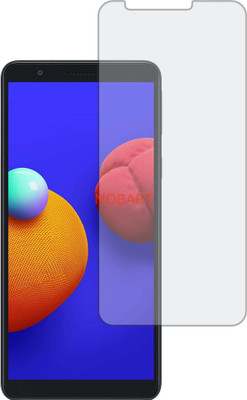 MOBART Tempered Glass Guard for SAMSUNG M013F (GALAXY M01 CORE) (Flexible Shatterproof)(Pack of 1)
