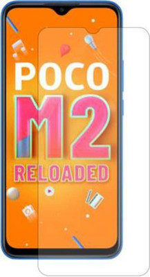 SRT Tempered Glass Guard for Poco M2 Reloaded(Pack of 1)