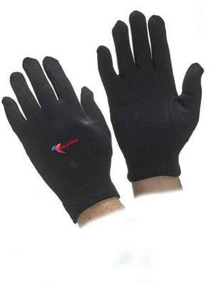 GOLDFINCH Cotton Cricket Multipurpose Hand Protect Re-usable Batting Inner Hand Gloves Black Inner Gloves