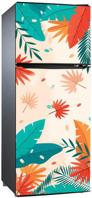 MODERN CREATIONS 160 cm Maple Leave Self Adhesive Sticker(Pack of 1)
