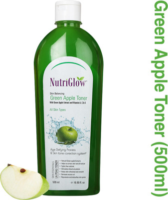 46% OFF on NutriGlow Green Apple Toner Men(500 ml) 46% OFF on NutriGlow Green Apple Toner Men(500 ml)