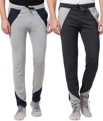 Bluecon Solid Men Multicolor Track Pants