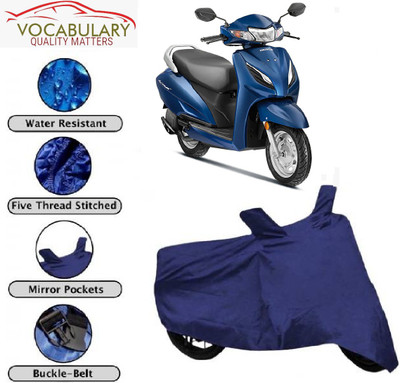 MEGA MARTZZ Waterproof Two Wheeler Cover for Honda(Activa, Blue)