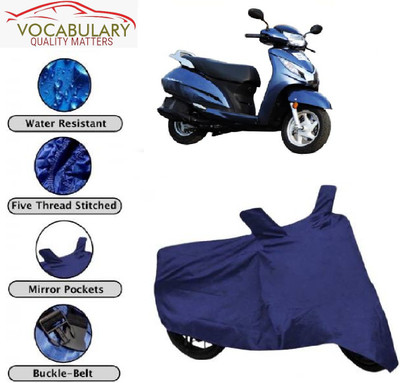 Astips Two Wheeler Cover for Honda(Activa 4G, Blue)