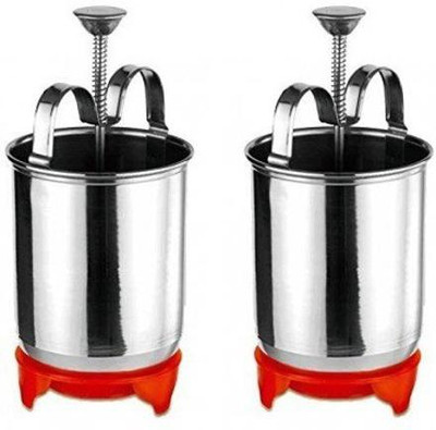 Kuniva Stainless Steel Medu Vada Maker With Plastic Stand (PACK OF 2) Vada Maker