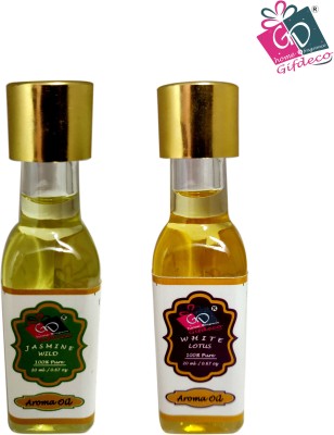 GIFDECO JASMINE, WHITE LOTUS Aroma Oil, Refill(20 ml)