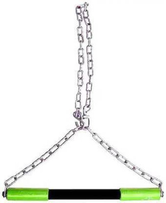 HACKERX Hanging Rod, Chin Up Bar for Height Growth & General Fitness (Chain Size 6 ft) Chin-up Bar
