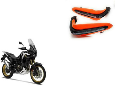 Buras NEW BEST QUALITY ORANGE SHINING PROTECTIVE HANDGUARD FOR Bike AFRICA TWIN Handlebar Hand Guard(Honda)