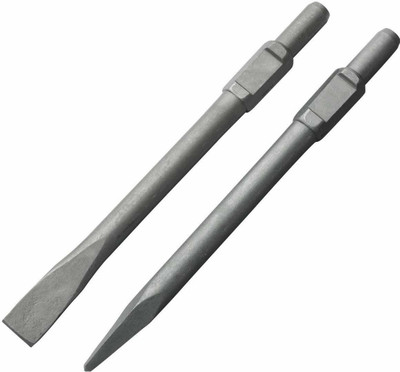 Sauran Breaker Demolition Hammer PH65 1PC Sharp Head&1pc Flat Head 30x410mm Electric Demolition Hammer Chisel for Concrete/Brick/Wall/Tile Slotting Combination Chisel Set(Pack of 2) Sauran Breaker Demolition Hammer PH65 1PC Sharp Head&1pc Flat Head 30x410mm Electric Demolition Hammer Chisel for Concrete/Brick/Wall/Tile Slotting Combination Chisel Set(Pack of 2)