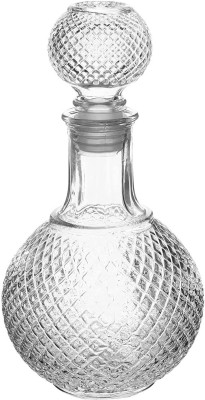 shobhana enterprises Crystal Clear Glass Antique Wine Decanter For Liquor drink Decanter(Glass, 1000 oz)