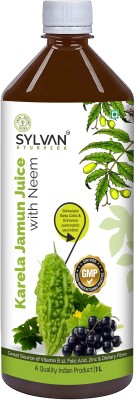 SYLVAN AYURVEDA Sylvan Jamun Karela Neem Juice For Strengthening Immunity and Digestive System-1L(1000 ml)