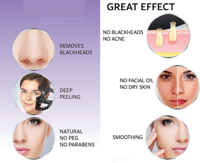 THTC Anti Blackhead Peel Off Charcoal Face Mask Cream(130 ml)