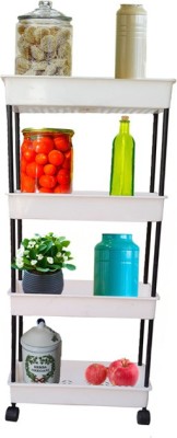 RMA HANDICRAFTS Plastic Kitchen Trolley(DIY(Do-It-Yourself))