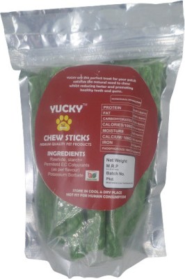 Yucky Dog Mint Veg Munchy 1 kg heathy food Mint 1 kg Dry Adult, Young, Senior Dog Food