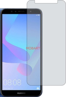 MOBART Tempered Glass Guard for HUAWEI HONOR Y6 PRIME 2018 (Flexible Shatterproof)(Pack of 1)